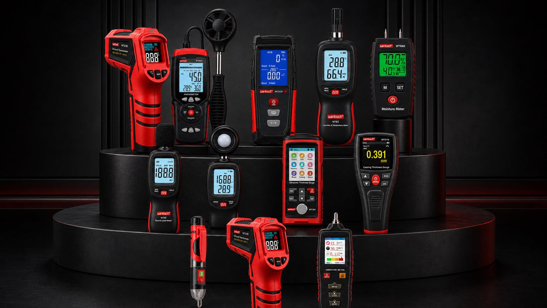 WINTACT professional measuring instrument family display