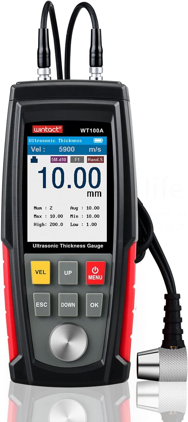 WINTACT WT100A ultrasonic thickness gauge gallery image 1