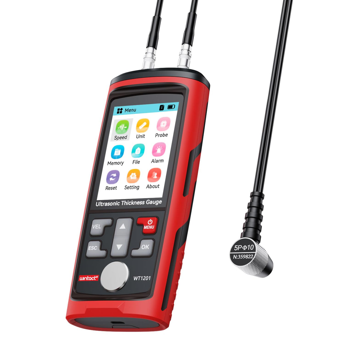 WINTACT WT130A ultrasonic thickness gauge gallery image 9