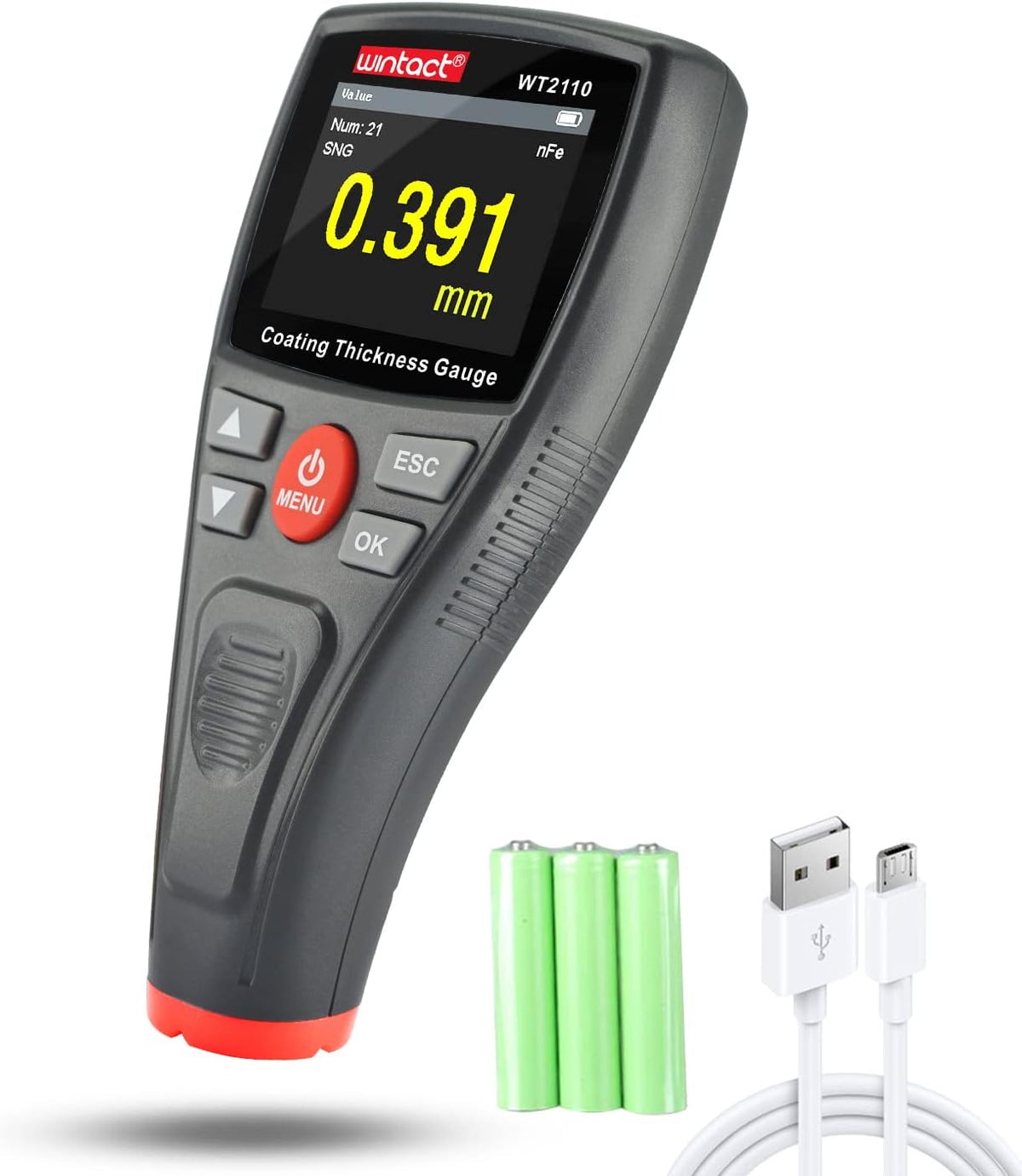 WINTACT WT2110 paint coating thickness gauge gallery image 1
