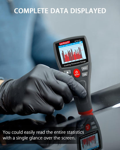 WINTACT WT2110 paint coating thickness gauge gallery image 5