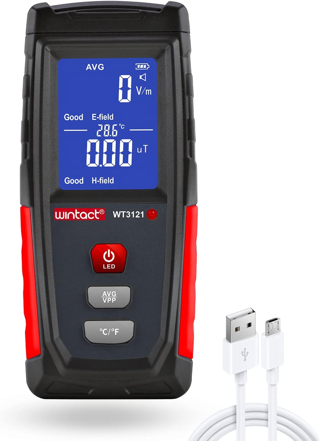 WINTACT WT3121 EMF meter gallery image 1