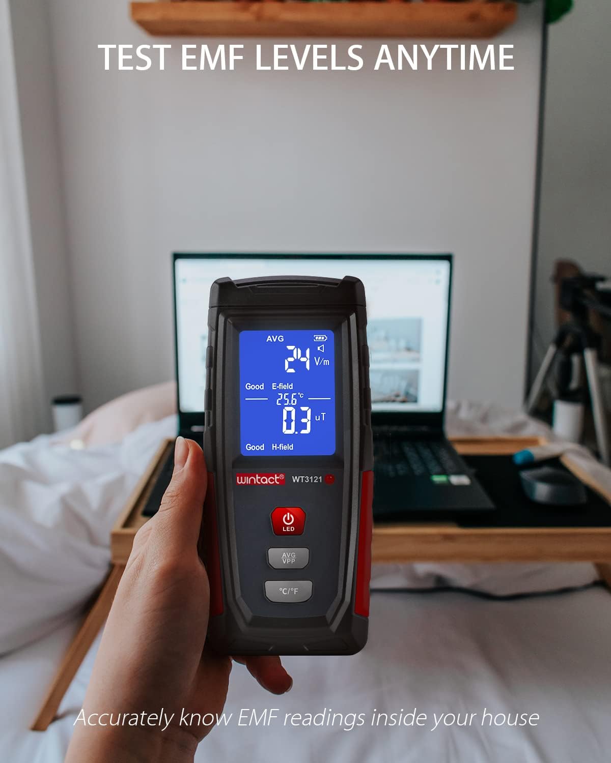 WINTACT WT3121 EMF meter gallery image 5