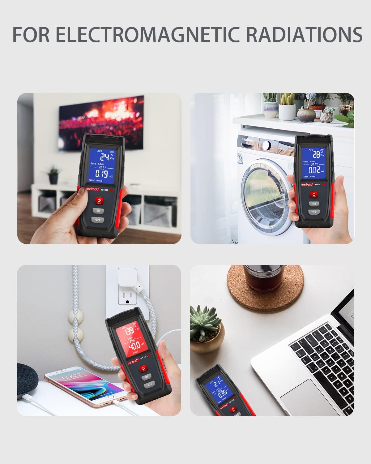 WINTACT WT3121 EMF meter gallery image 6