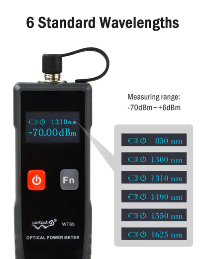 WINTACT WT65 optical power meter gallery image 3