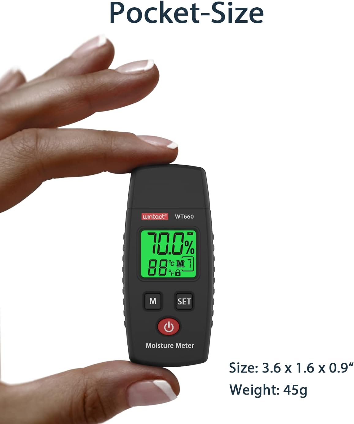 WINTACT WT660 pin moisture meter gallery image 5