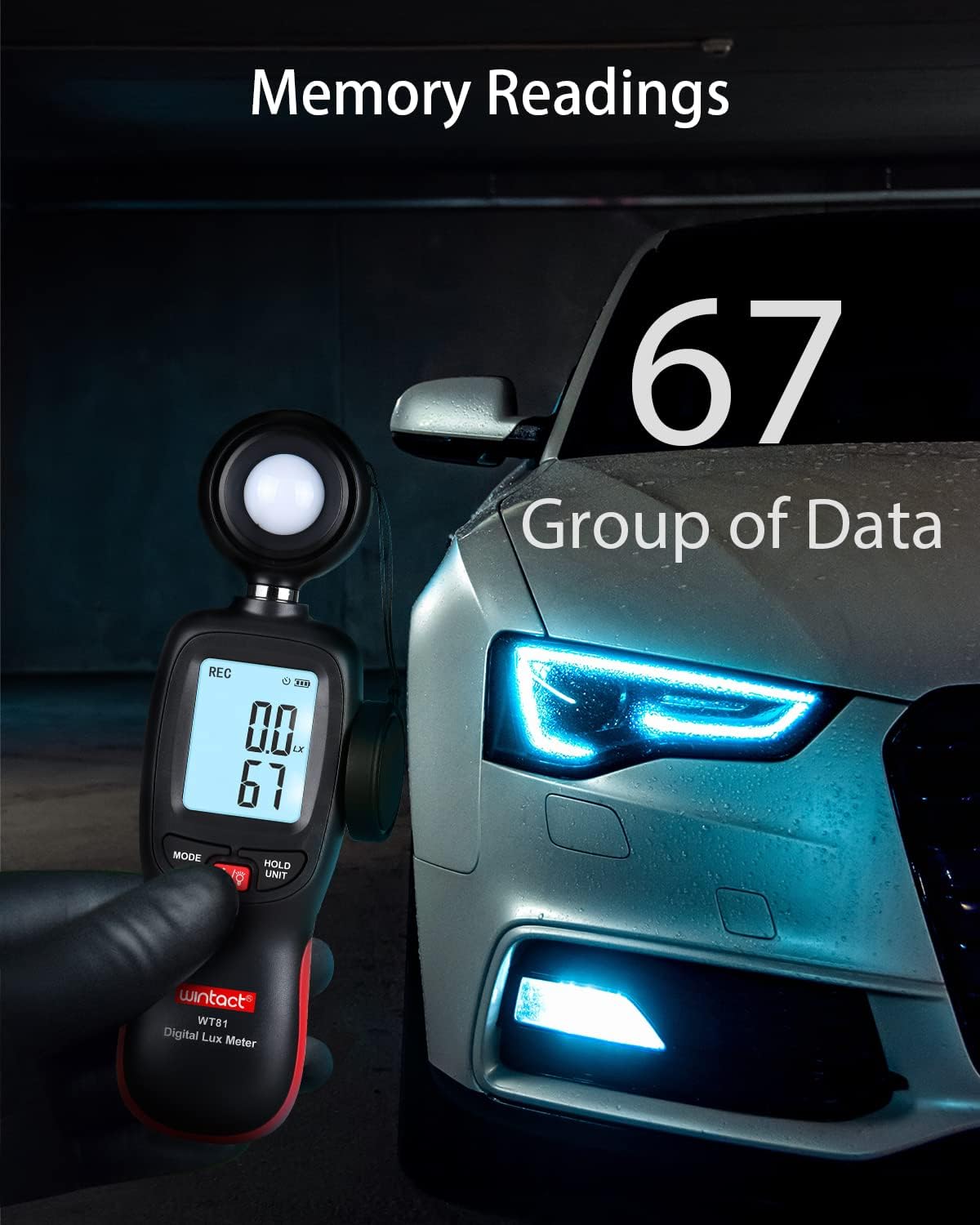 WINTACT WT81 digital light meter gallery image 4