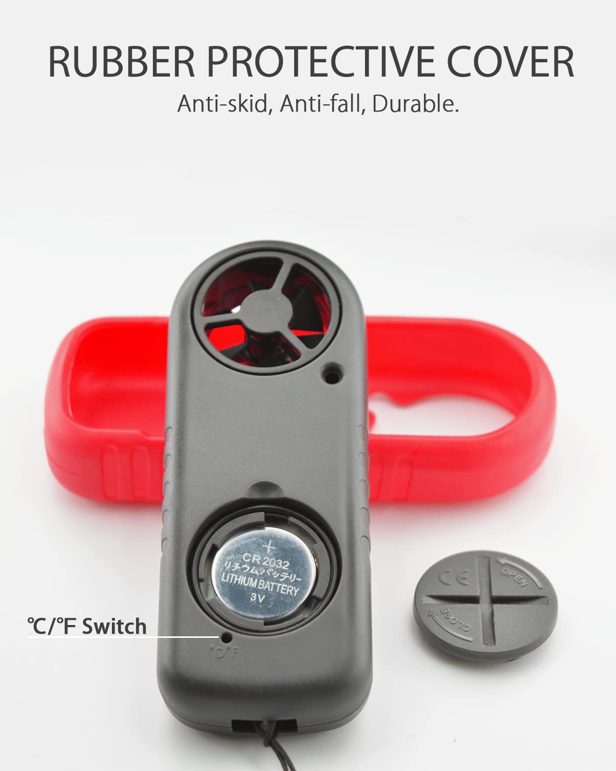 WINTACT WT816 handheld anemometer gallery image 7