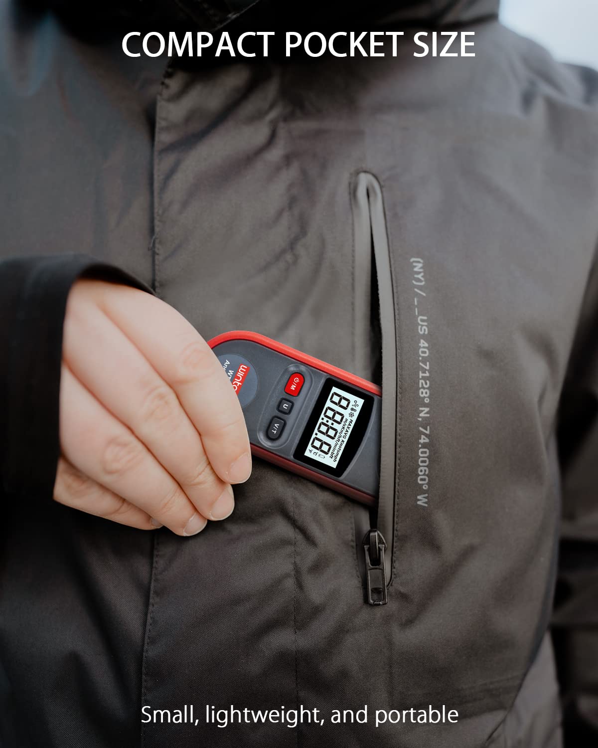 WINTACT WT816A water-resistant anemometer gallery image 6