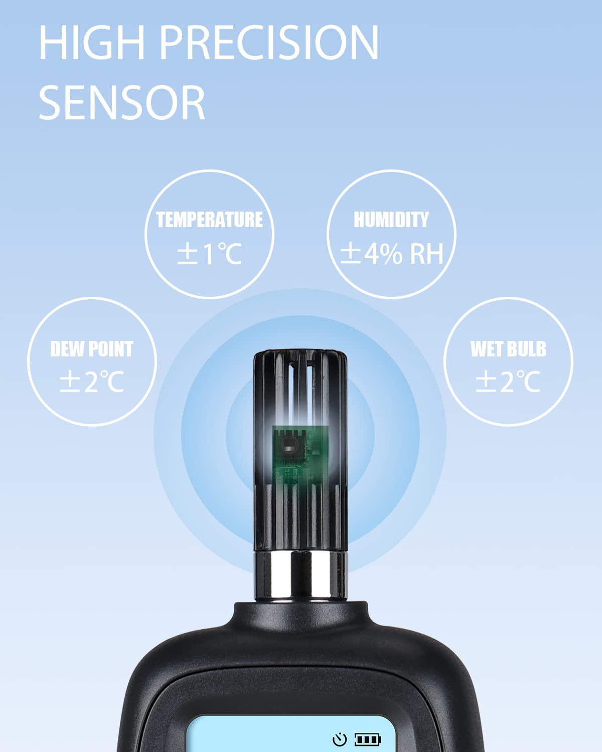 WINTACT WT83 temperature humidity meter gallery image 3