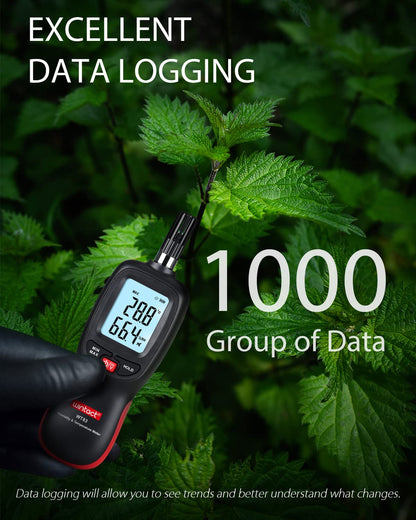 WINTACT WT83 temperature humidity meter gallery image 4
