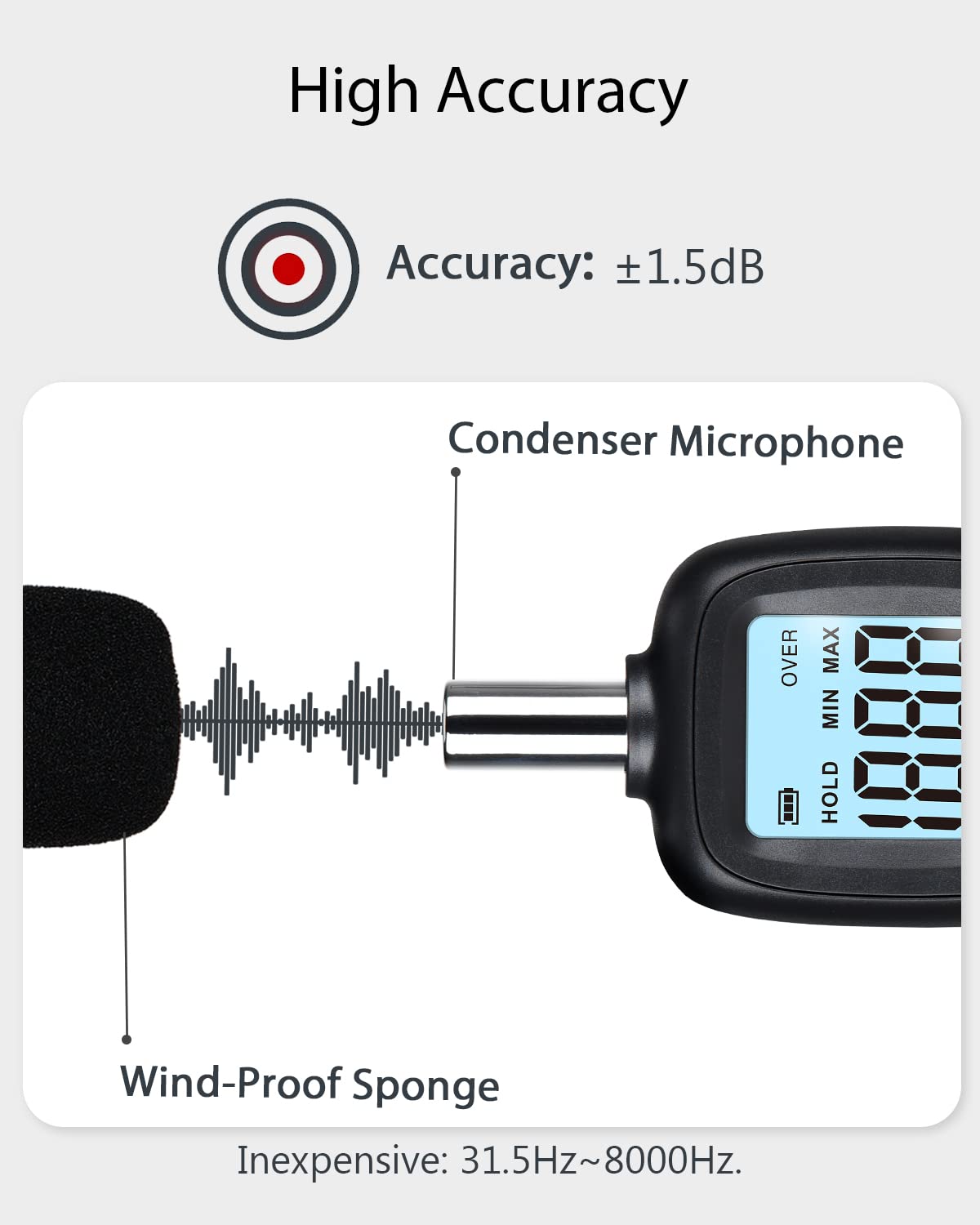 WINTACT WT85 sound level meter gallery image 5